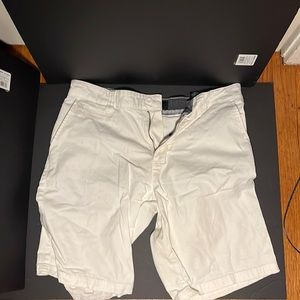 White Polo Golf Shorts